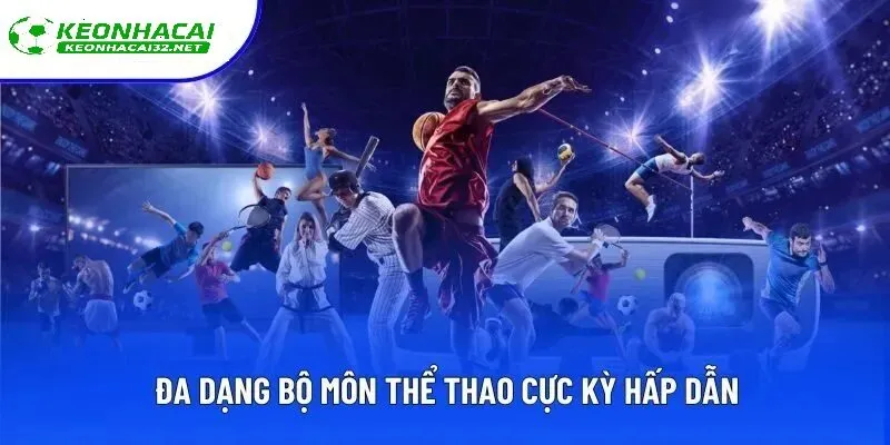 Đa dạng môn thể thao cực kì hấp dẫn